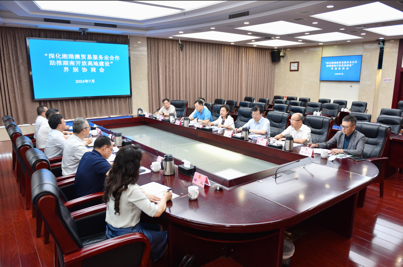 北冰建言：以科技合作為抓手，助推湘港澳服務(wù)貿(mào)易發(fā)展